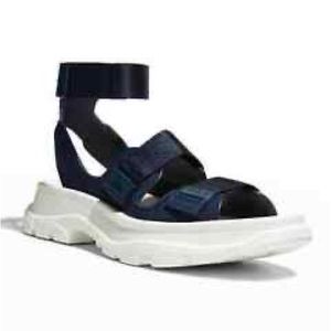 Alexander McQueen thread grip hybrid tech hiking sandals ankle strap so comfy!